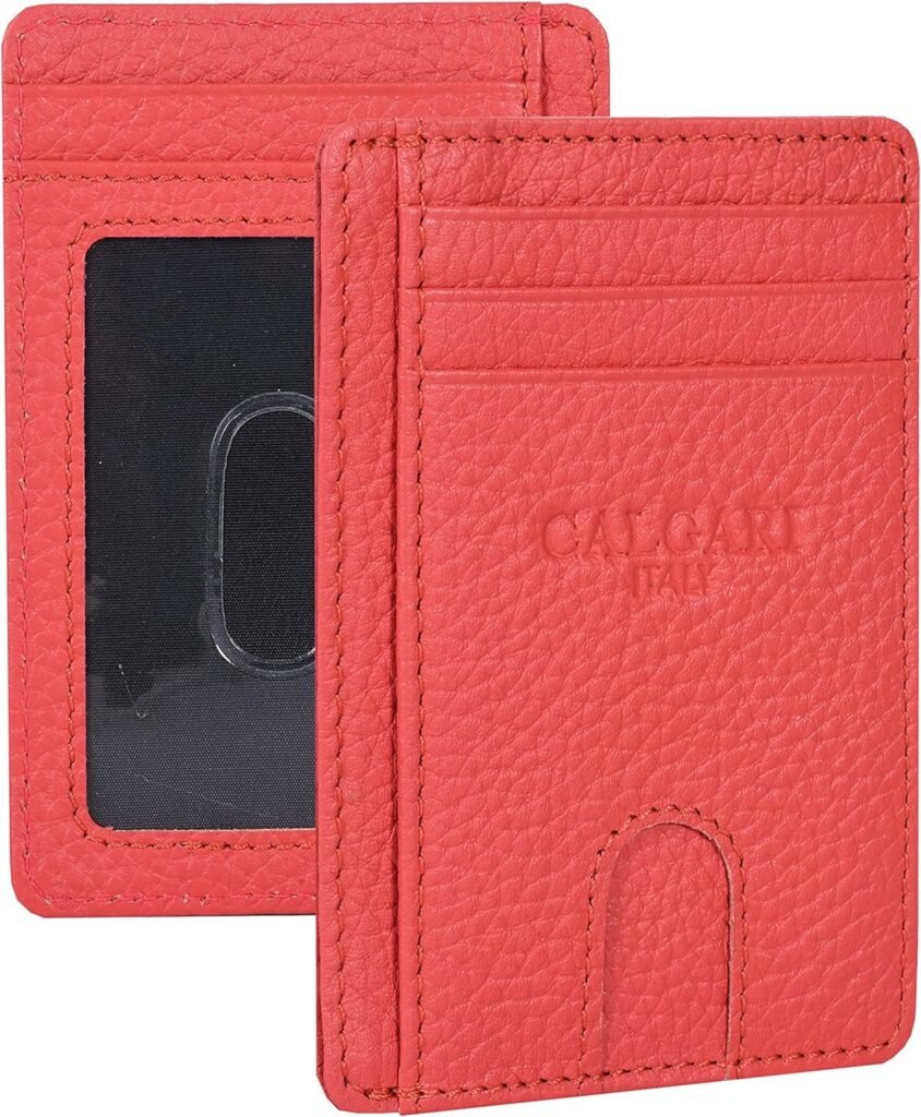 CALGARI® Italian Luxury Leather Minimalist Wallets | For Men and Women