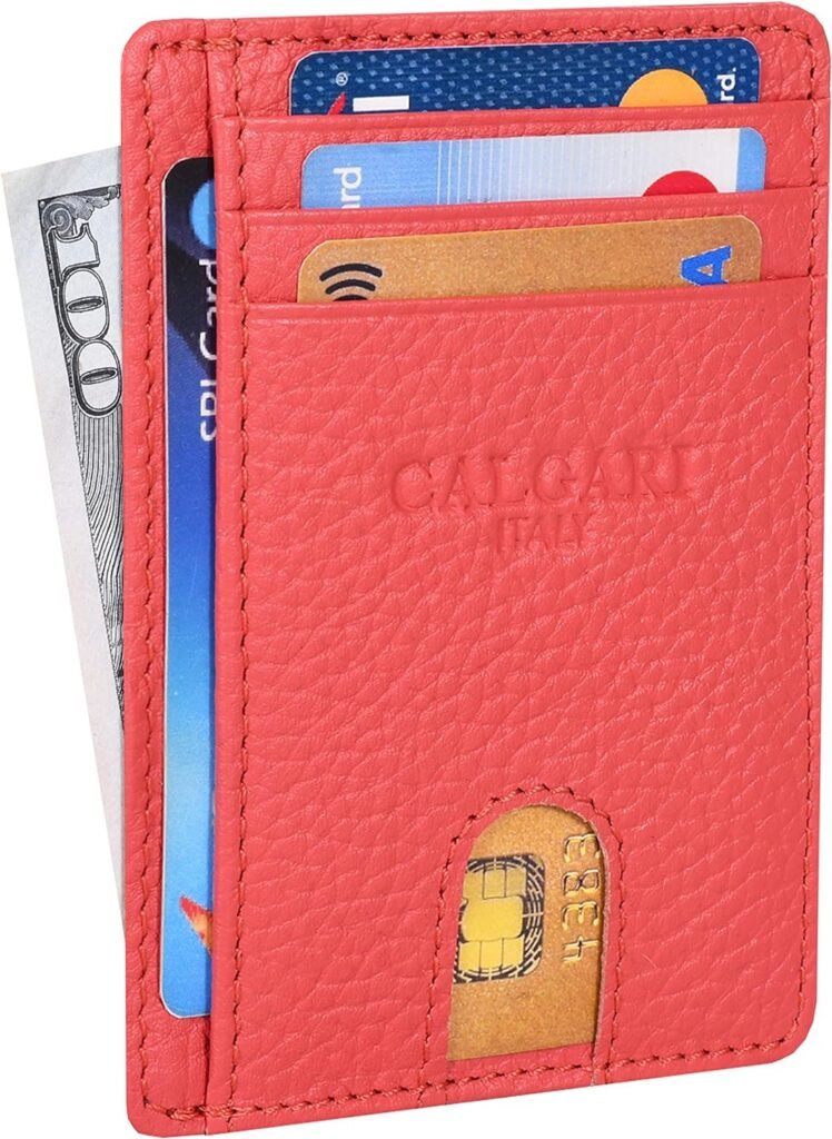 CALGARI® Italian Luxury Leather Minimalist Wallets | For Men and Women
