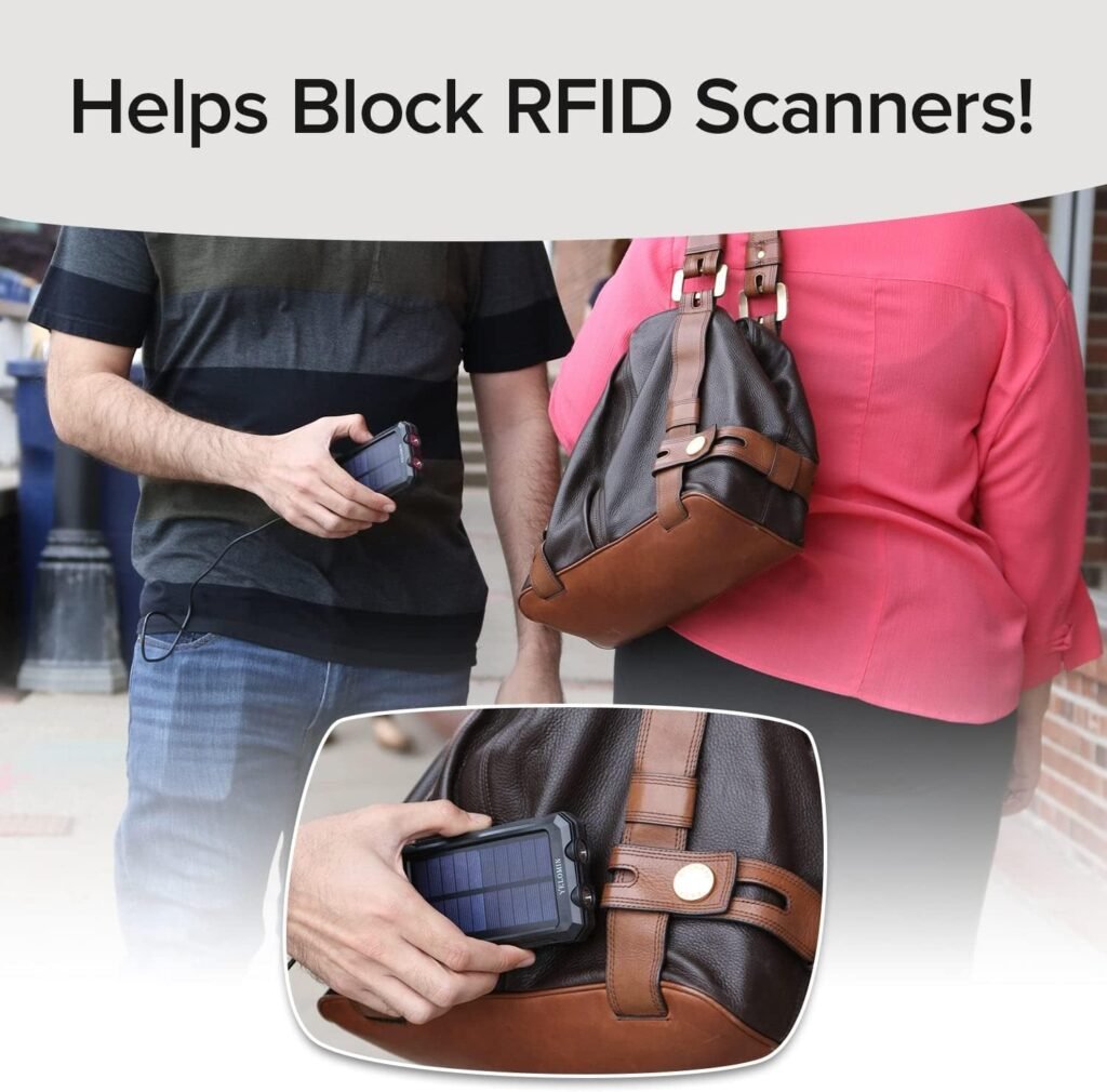 Wallet Ultra-Thin RFID-Blocking, AS-SEEN-ON-TV, ID Theft Protection, Easy to Carry, Reach Cards  Cash with a Touch of a Button, Aluminum Outer Shell, Crush-Resistant, 2PK