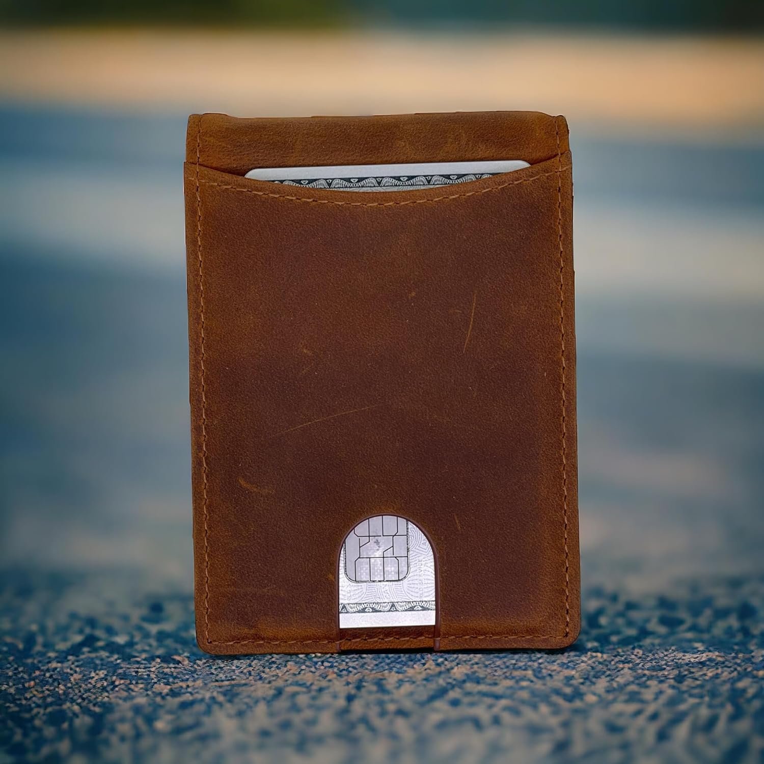 Genuine Leather Airtag Wallet Review
